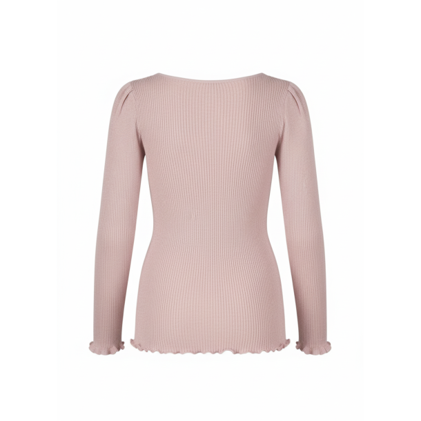 Silk t-shirt ls w/lurex