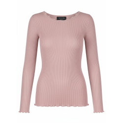 Silk t-shirt ls w/lurex