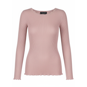 Silk t-shirt ls w/lurex