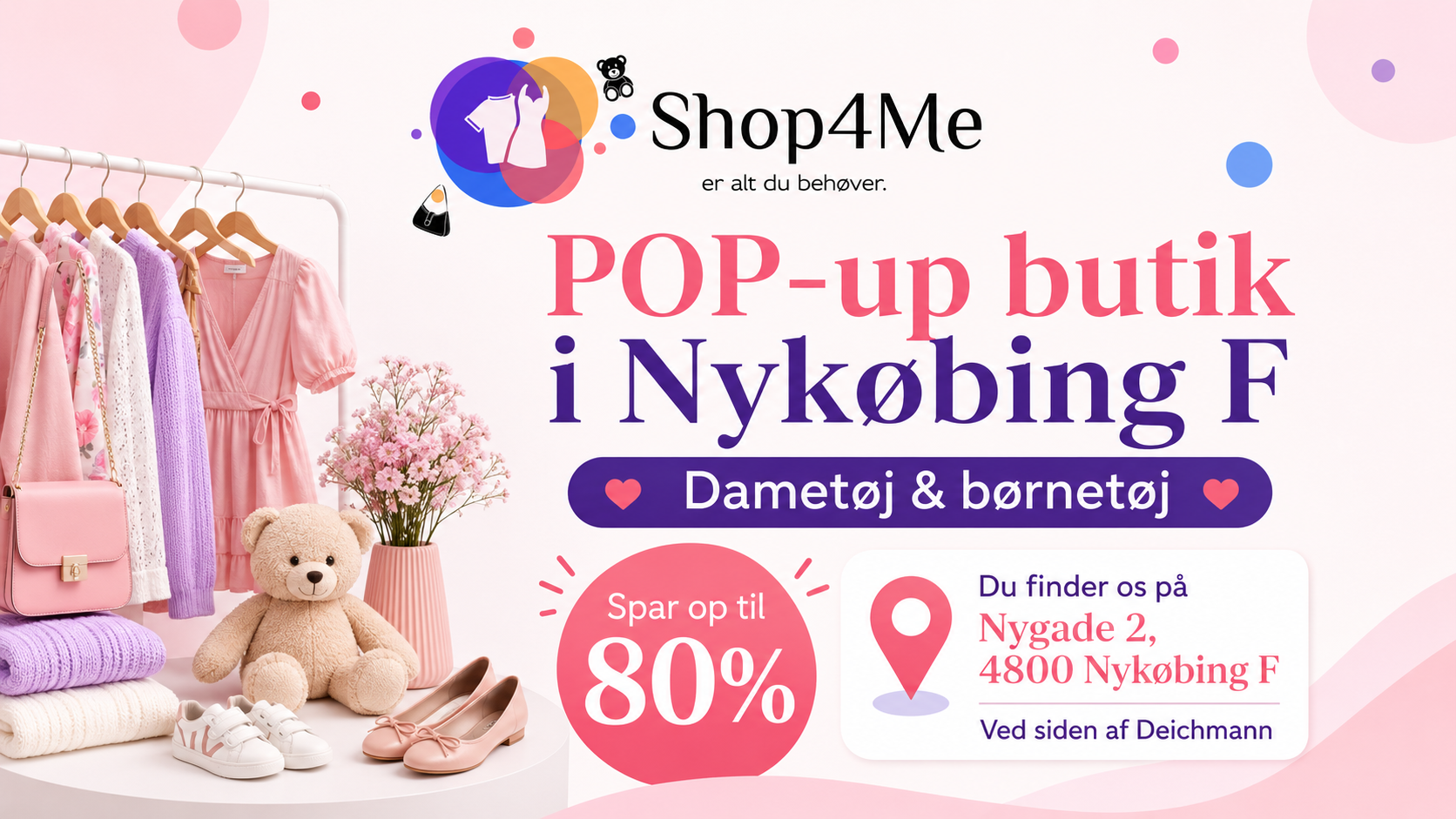 Pop-Up butik Nyk&oslash;bing F