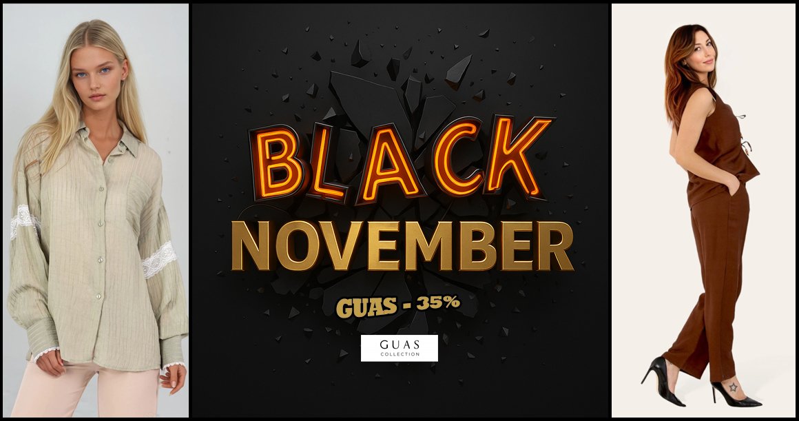 -35% på alt fra GUAS.
