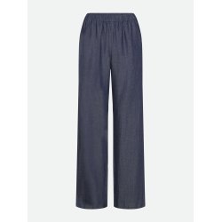 Bukser - Vidde bukser i denim-look
