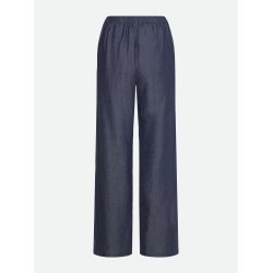 Bukser - Vidde bukser i denim-look