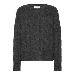 RW Tulip LS Oversize Cable Knit Pullover