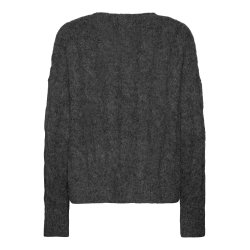 RW Tulip LS Oversize Cable Knit Pullover
