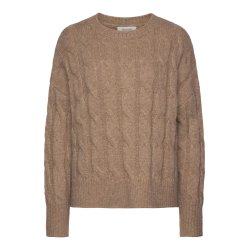 RW Tulip LS Oversize Cable Knit Pullover
