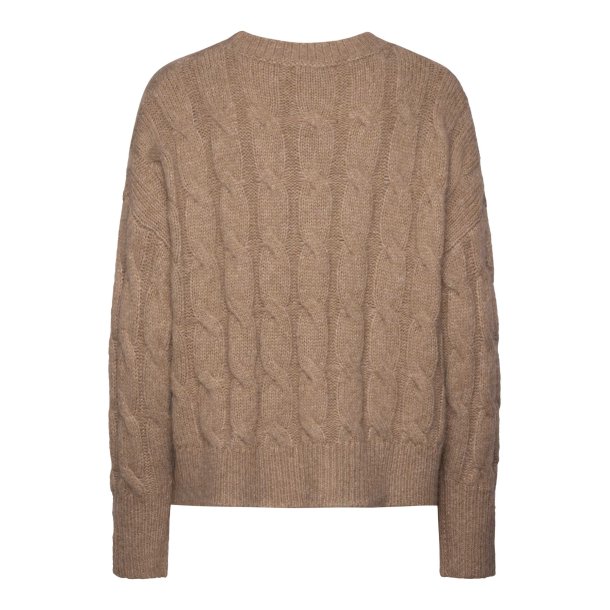 RW Tulip LS Oversize Cable Knit Pullover