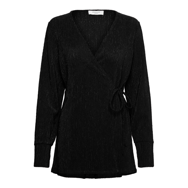 RWBorneo LS Wrap Blouse