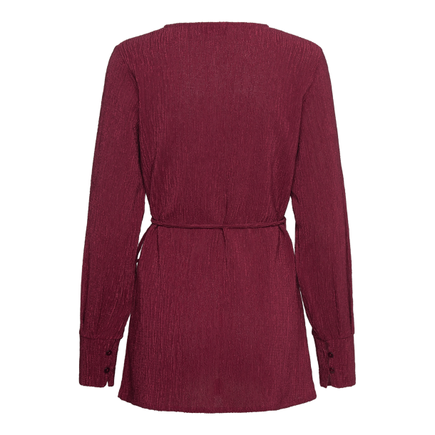 RWBorneo LS Wrap Blouse
