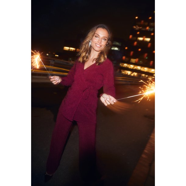 RWBorneo LS Wrap Blouse