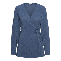 RWBorneo LS Wrap Blouse
