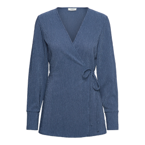 RWBorneo LS Wrap Blouse