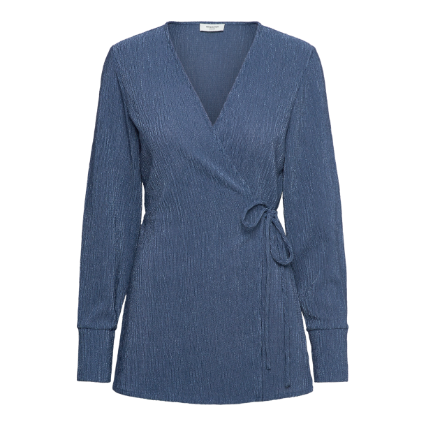 RWBorneo LS Wrap Blouse