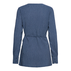 RWBorneo LS Wrap Blouse