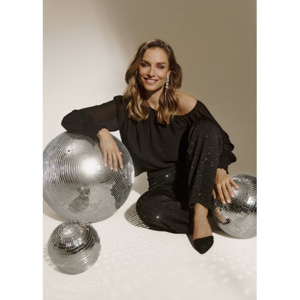 RWSally LS One Shoulder Blouse