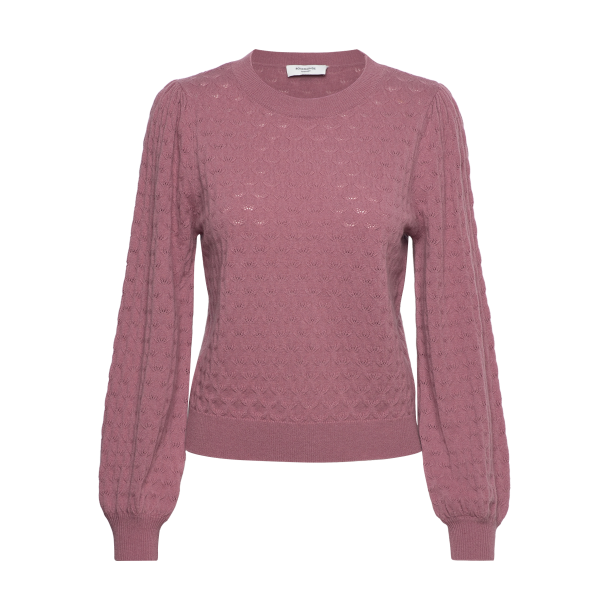 RWLaica Cashmere LS O-neck Pullover