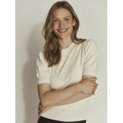 RWLaica Cashmere SS Pointelle Pullover