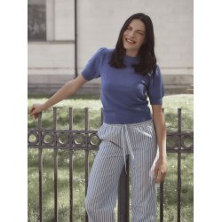 RWLaica Cashmere SS Pointelle Pullover