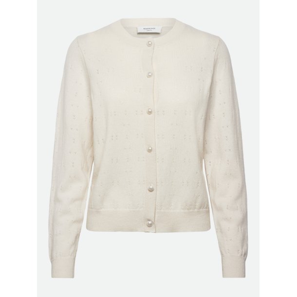 RWLaica Cashmere LS Pointelle  Cardigan