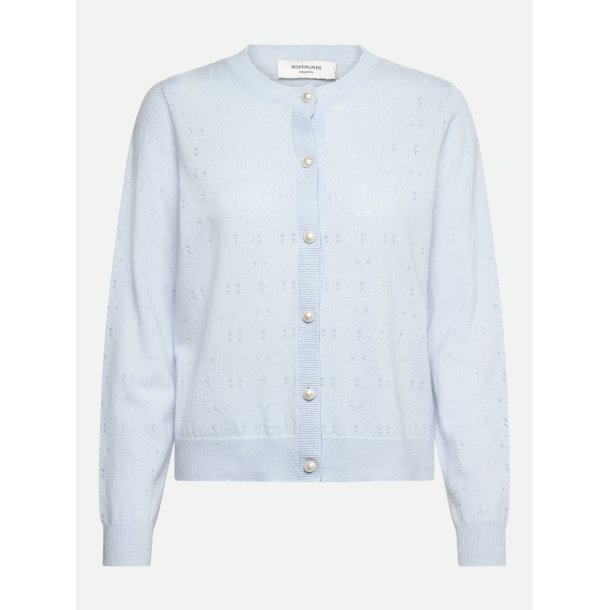 RWLaica Cashmere LS Pointelle  Cardigan