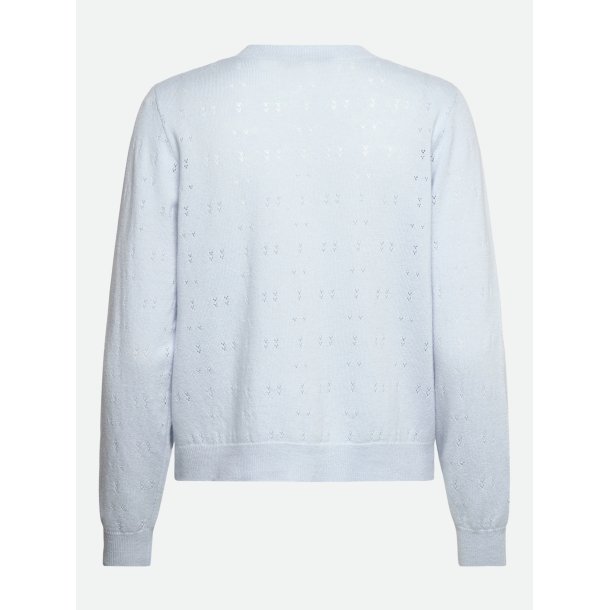 RWLaica Cashmere LS Pointelle  Cardigan