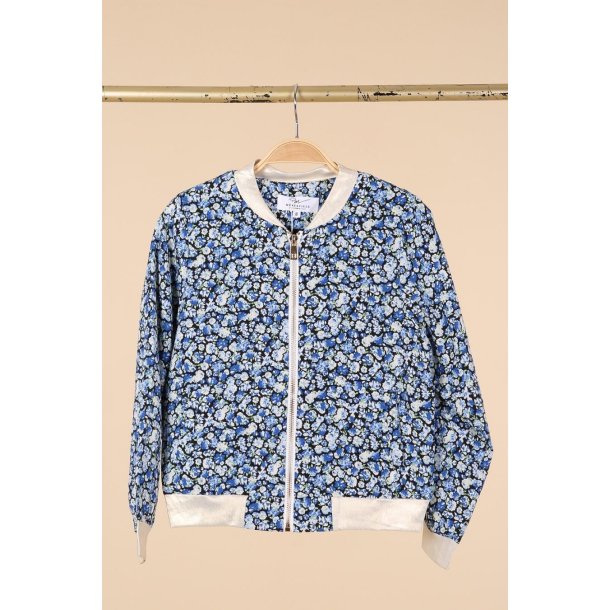 Blomstret Bomberjakke