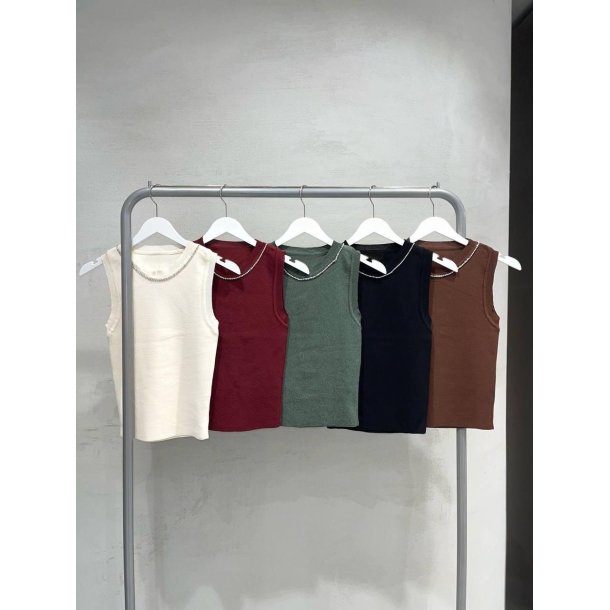 Top - Med halsk�de