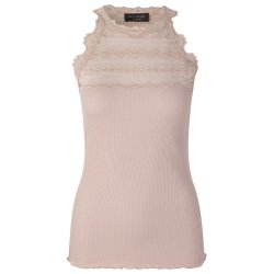 Silk top regular w/wide lace