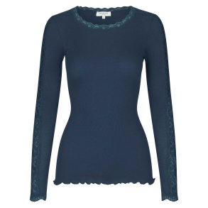 RW Bernadine LS Regular O-neck Lace T-shirt