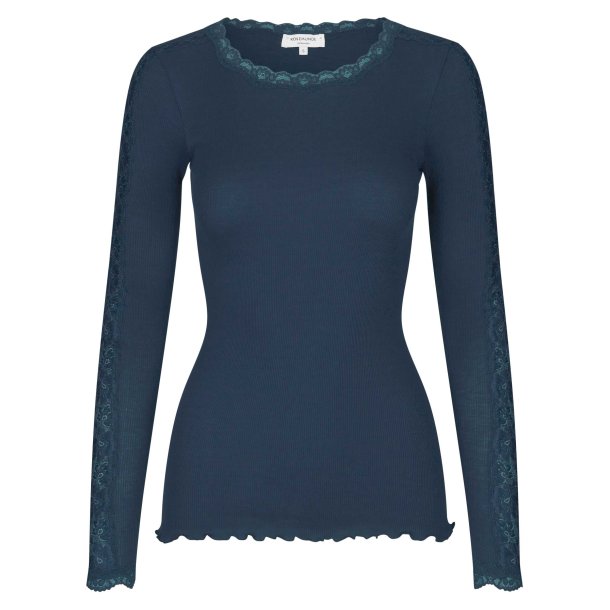 RW Bernadine LS Regular O-neck Lace T-shirt