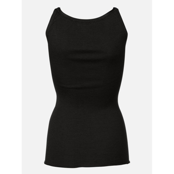 Silk top regular w/elastic band