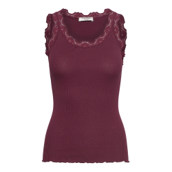 RMBabette Silk SL U-Neck Lace Top