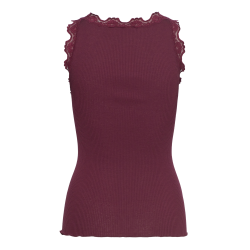 RMBabette Silk SL U-Neck Lace Top