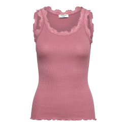 RMBabette Silk SL U-Neck Lace Top