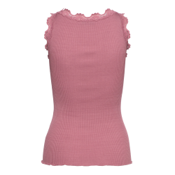 RMBabette Silk SL U-Neck Lace Top