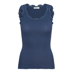 RMBabette Silk SL U-Neck Lace Top