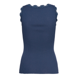 RMBabette Silk SL U-Neck Lace Top