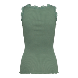 RMBabette Silk SL U-Neck Lace Top