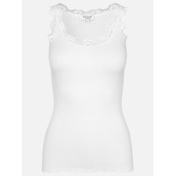 Silk top regular w/vintage lace