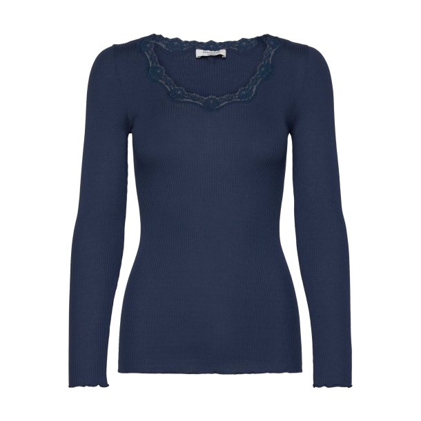 RW Babette LS U-neck Lace T-shirt