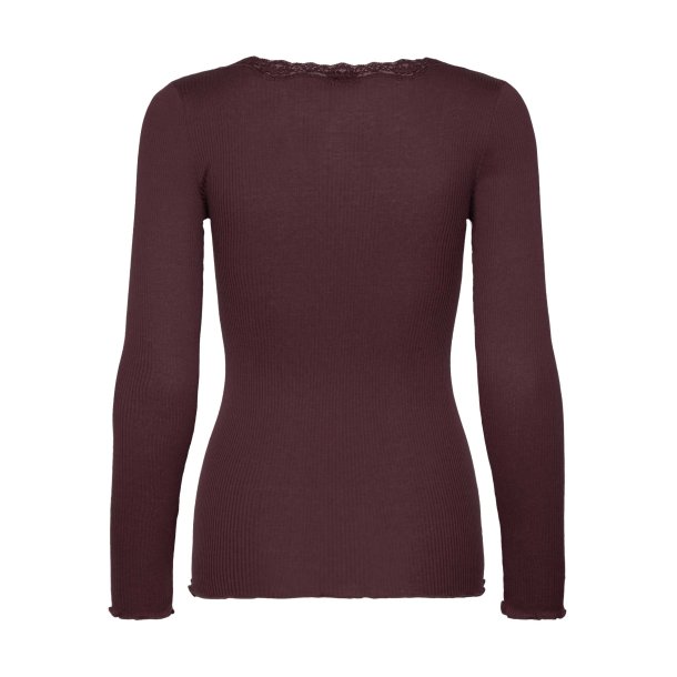 RW Babette LS U-neck Lace T-shirt