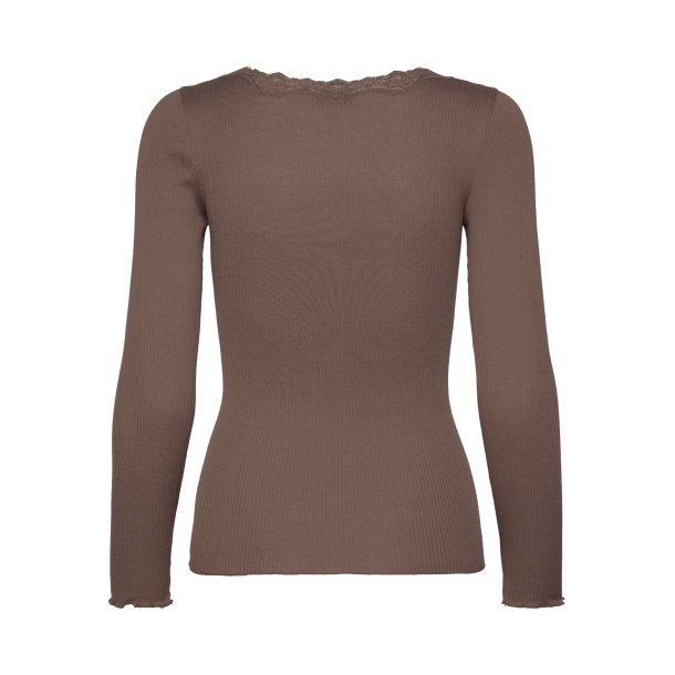 RW Babette LS U-neck Lace T-shirt