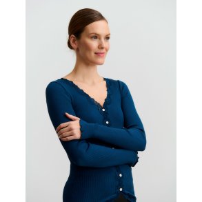 RW Babette LS V-neck Regular Lace Cardigan