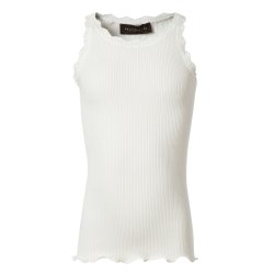 Silk top regular w/wide lace