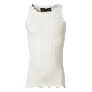 Silk top regular w/wide lace