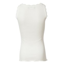 Silk top regular w/wide lace