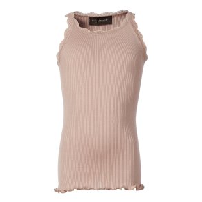 Silk top regular w/wide lace