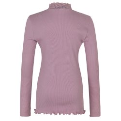 Organic t-shirt ls w/lace