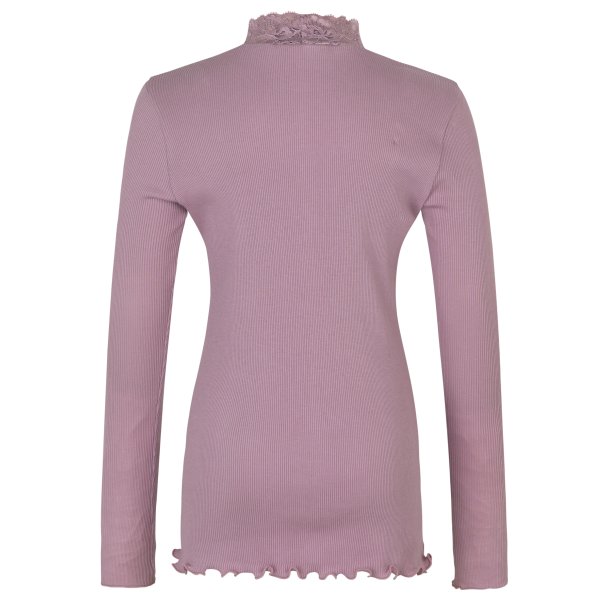 Organic t-shirt ls w/lace