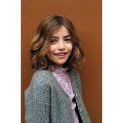 Organic t-shirt ls w/lace